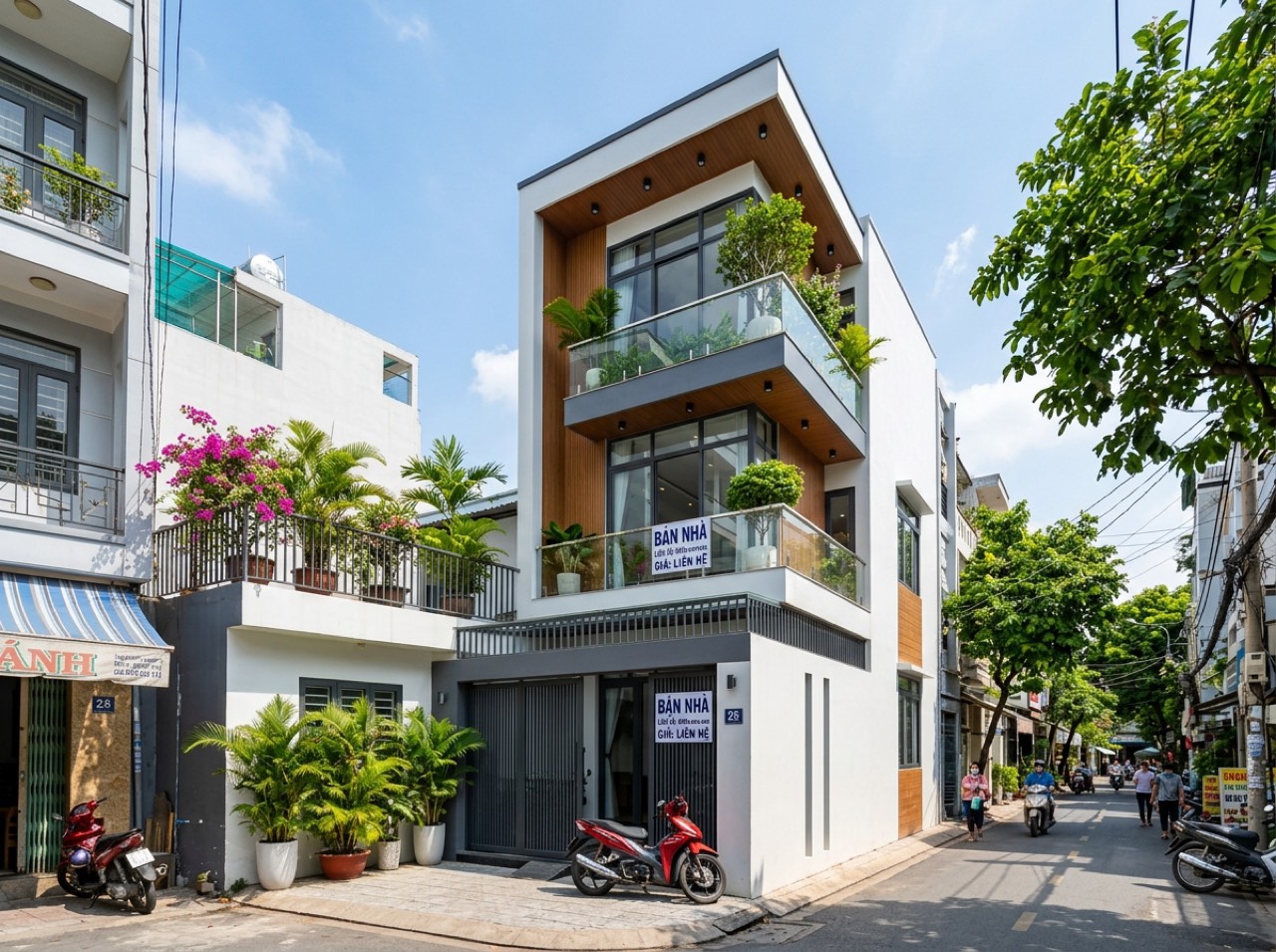 Nhà phố thanh lý